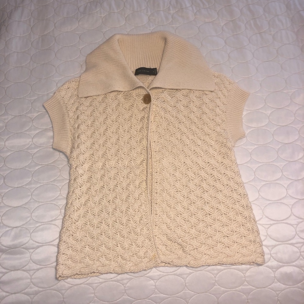The Limited Short Sleeved Knit Cardigan. Perfect!